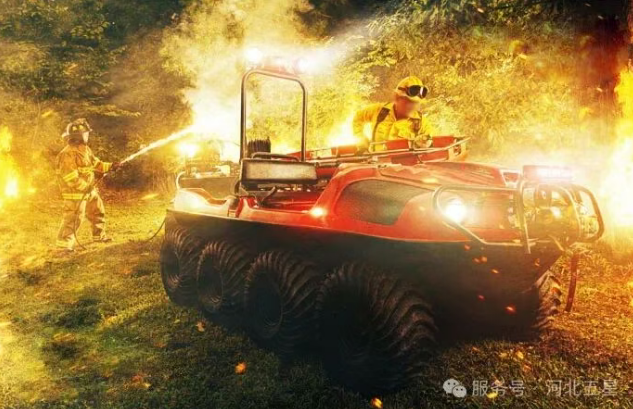 河北五星“瓦爾特·霸王龍”8×8水陸兩棲全地形車:解鎖全行業搶險新可能